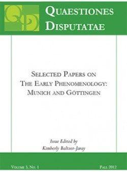 Quaestiones Disputatae Munich & Gottingen book cover